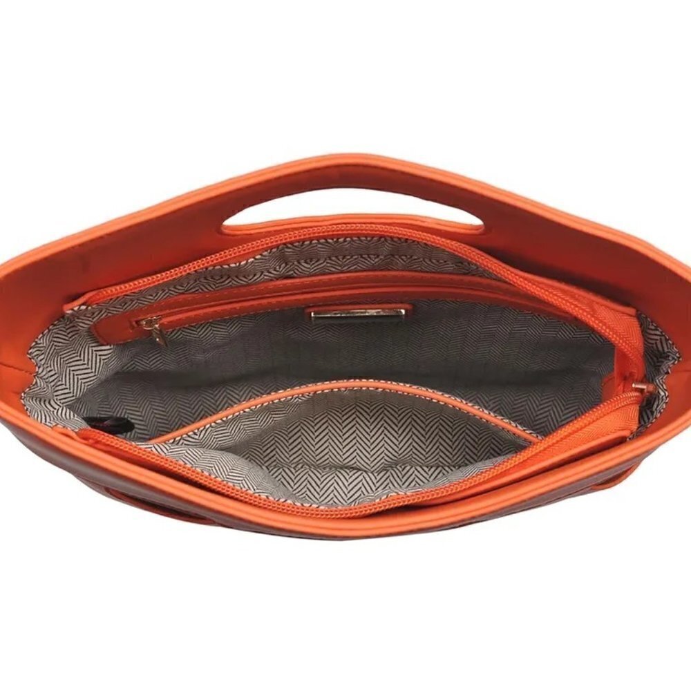 Urban Expressions Rosie Orange Crossbody Bag NWT - Picture 5 of 5